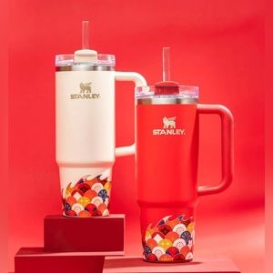 Stanley The Lunar New Year 30z (BUNDLE,cream&red) LIMITED EDITION RARE